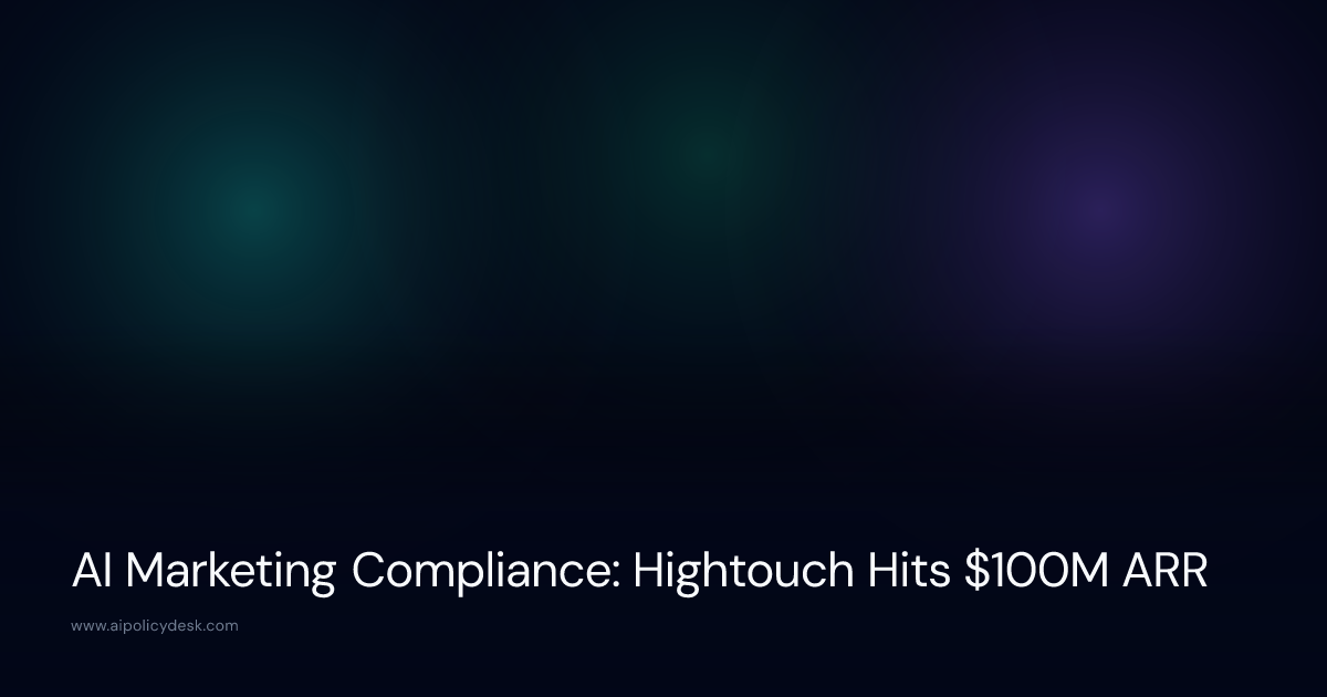 AI Marketing Compliance: Hightouch Hits $100M ARR