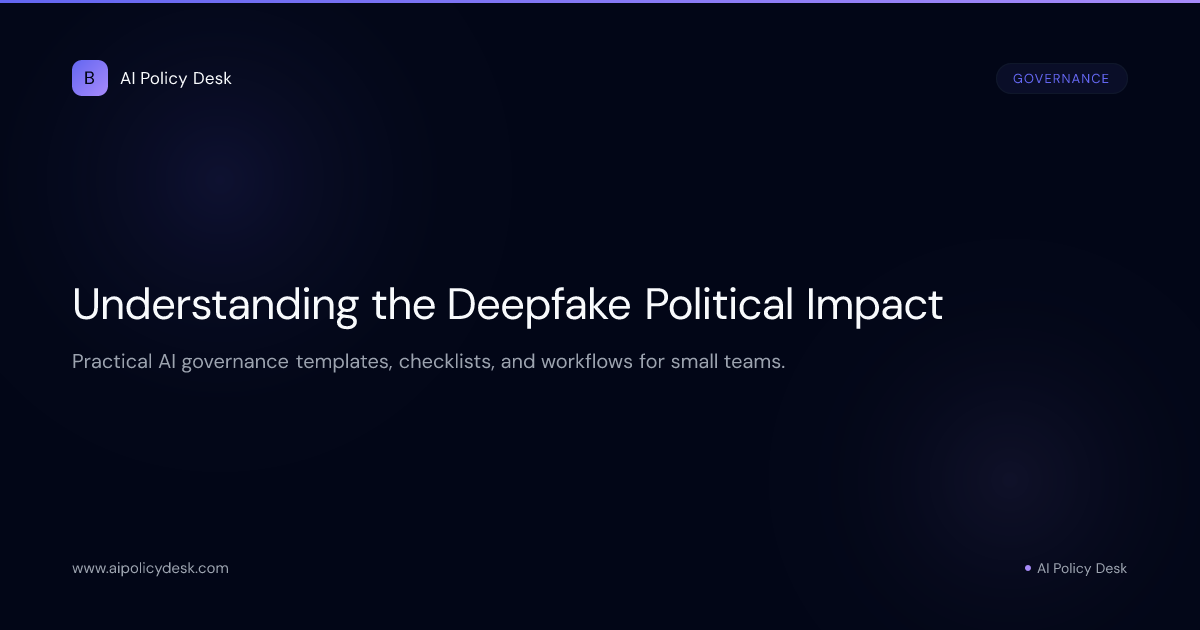 Understanding the Deepfake Political Impact